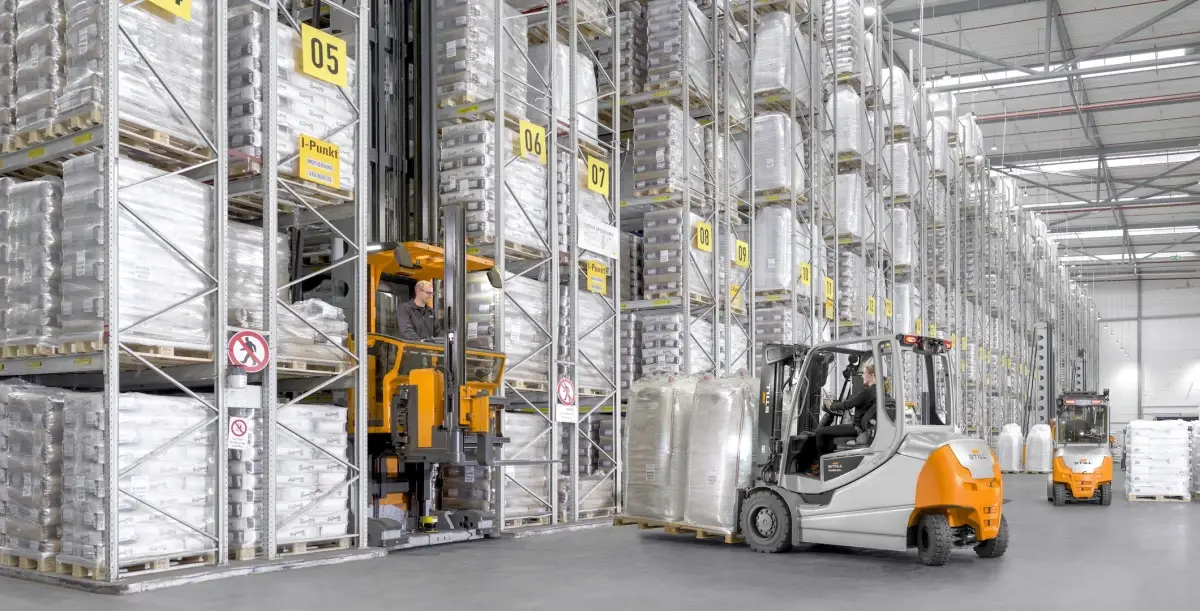 Des machines prêtes à livrer
